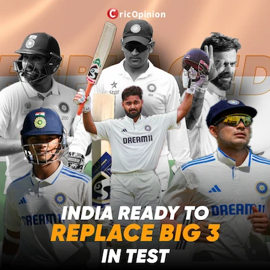 India Ready To Replace Big Three In Tests