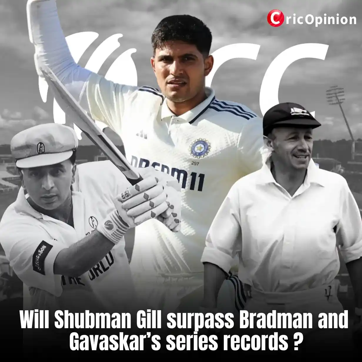 WIll shubham gill surpass bradman and gawaskar