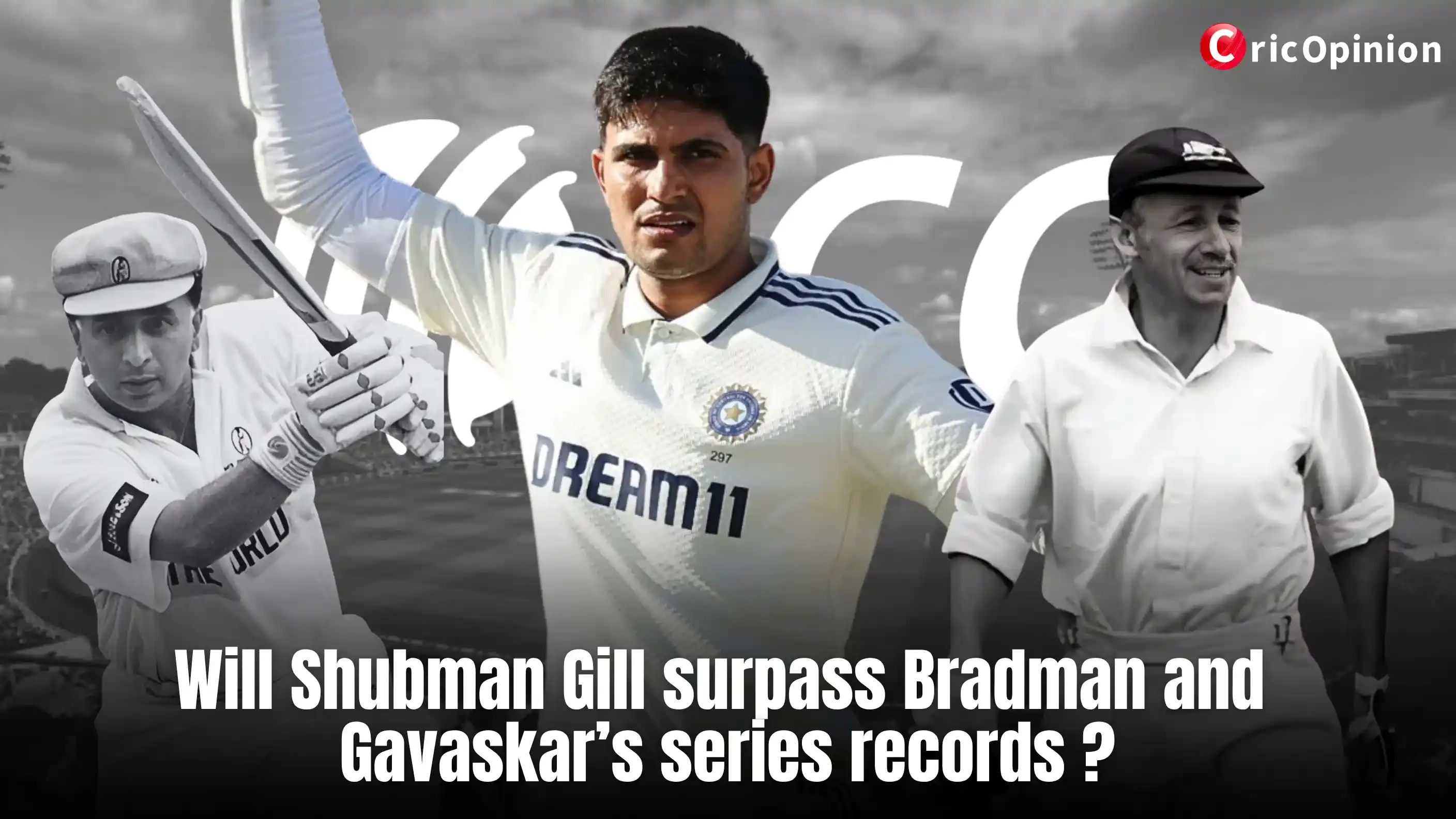 WIll shubham gill surpass bradman and gawaskar
