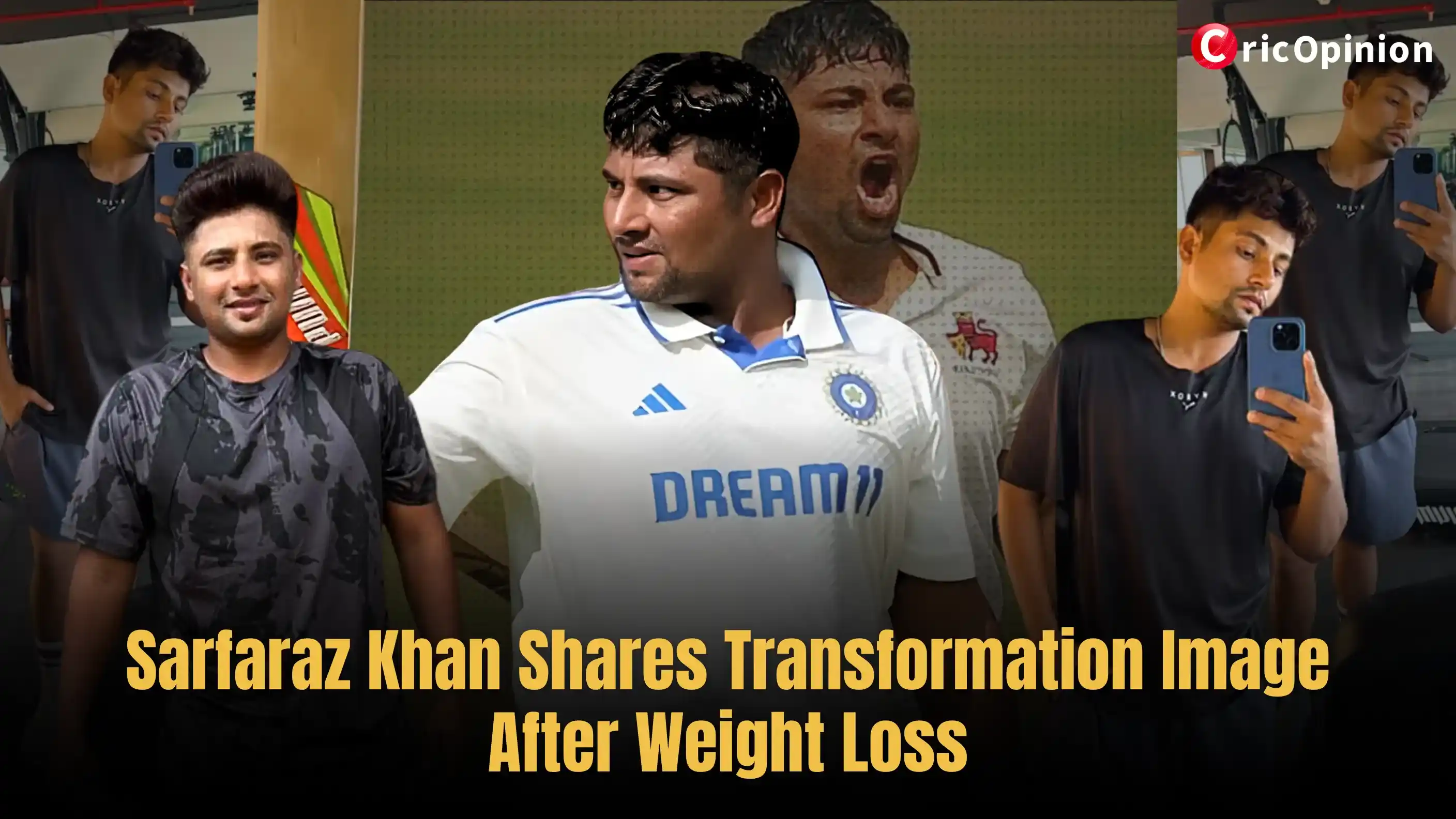 Sardraz khan loss 17 kg weight