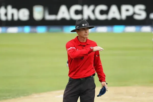 Four Cricket Umpire Signal
