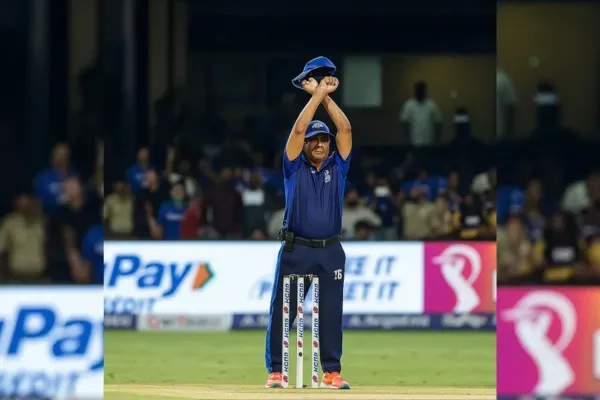 Impact player Cricket Umpire Signal