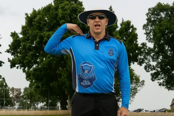 Short Run Cricket Umpire Signal