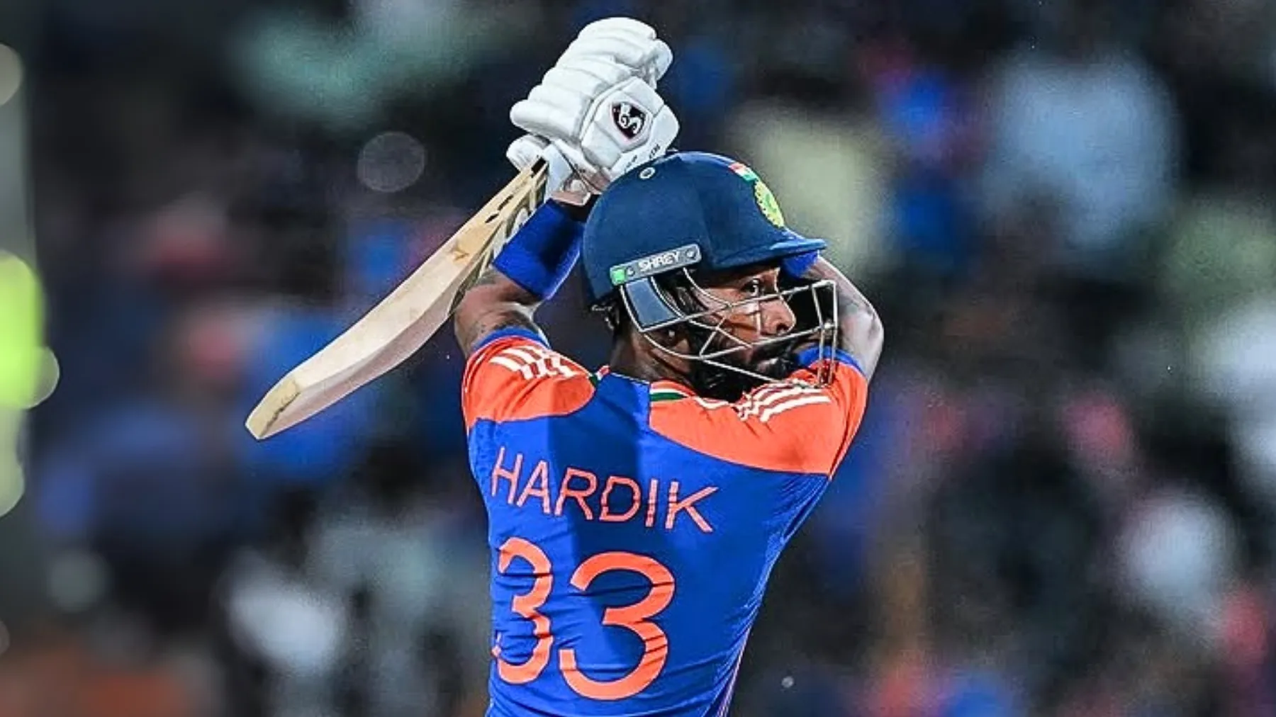 Hardik Pandya Jersey Number