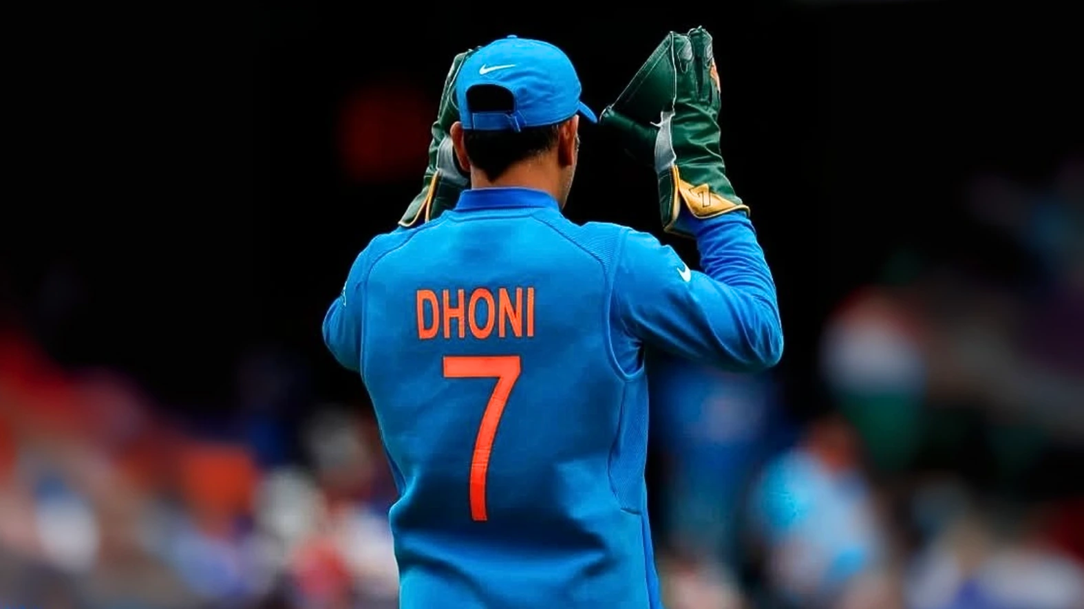 MS Dhoni Jersey Number