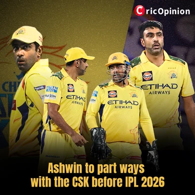 Ashwin to part ways with the CSK before IPL 2026