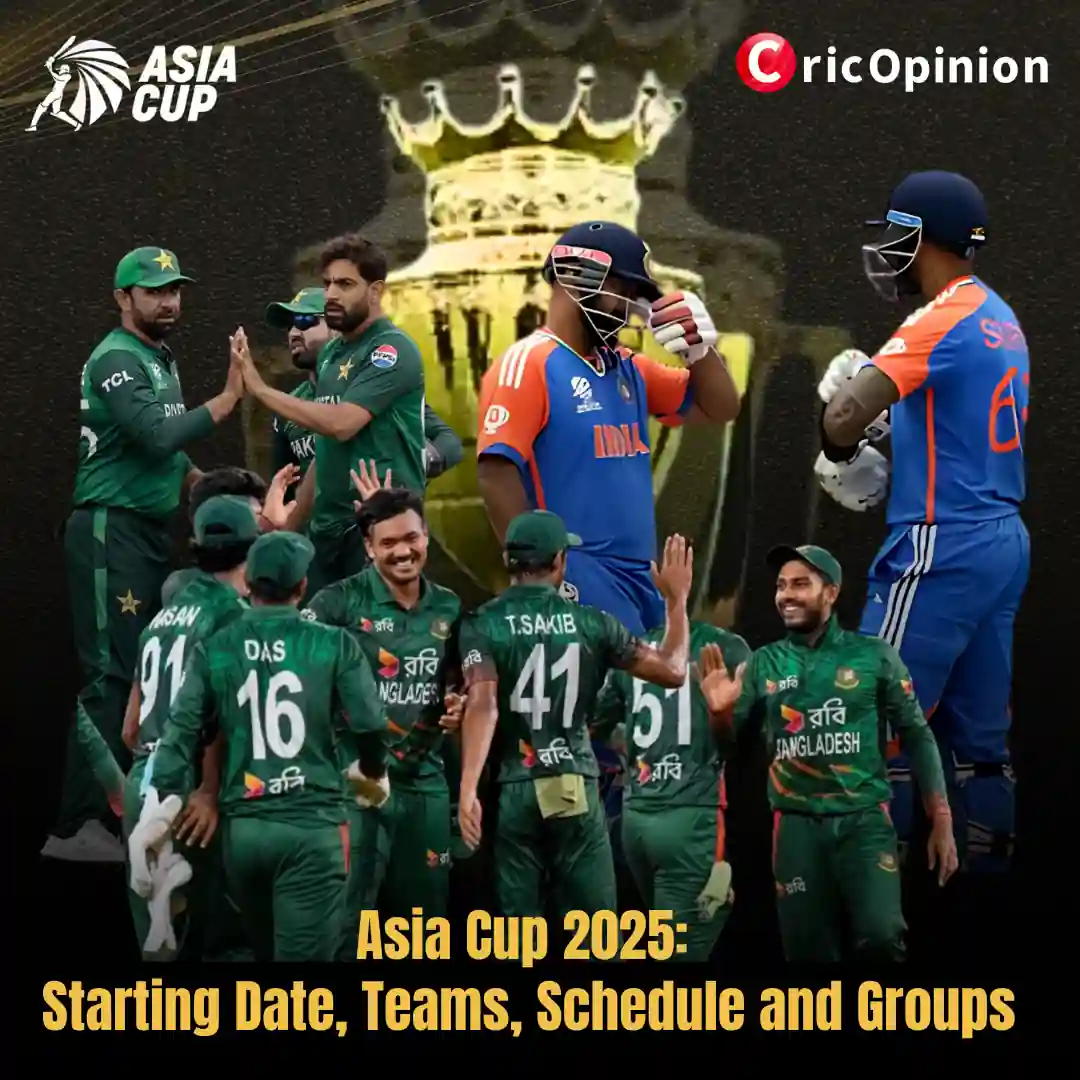 Asia Cup 2025 Starting Date, Teams, Schedule and Groups