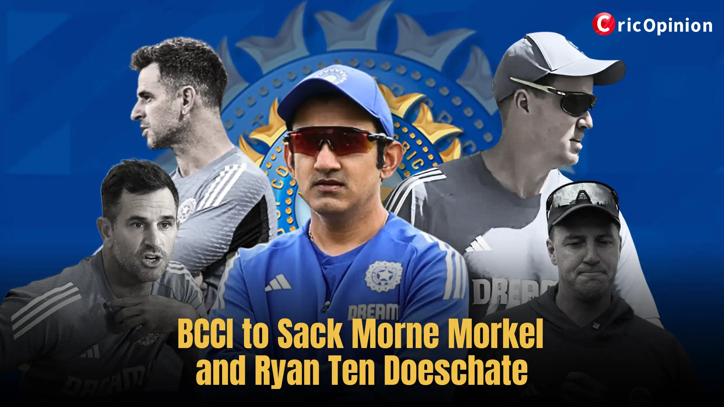 BCCI to Sack Morne Morkel and Ryan Ten Doeschate