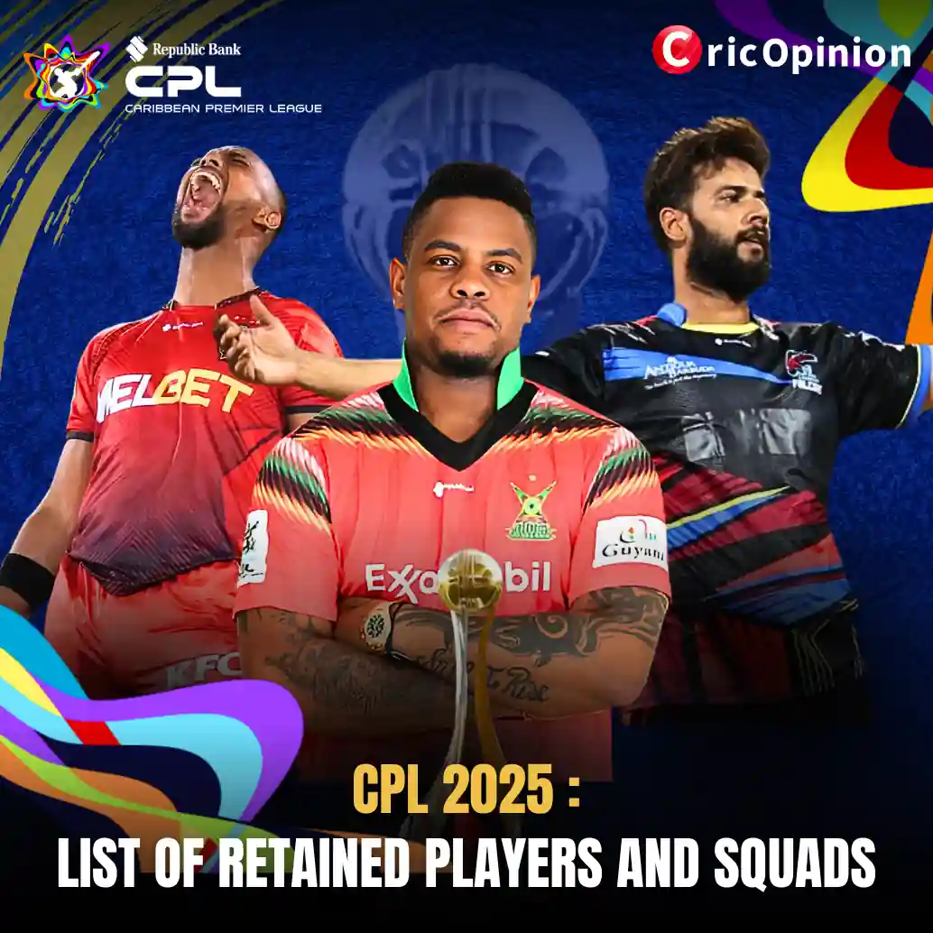 CPL Retained Players List