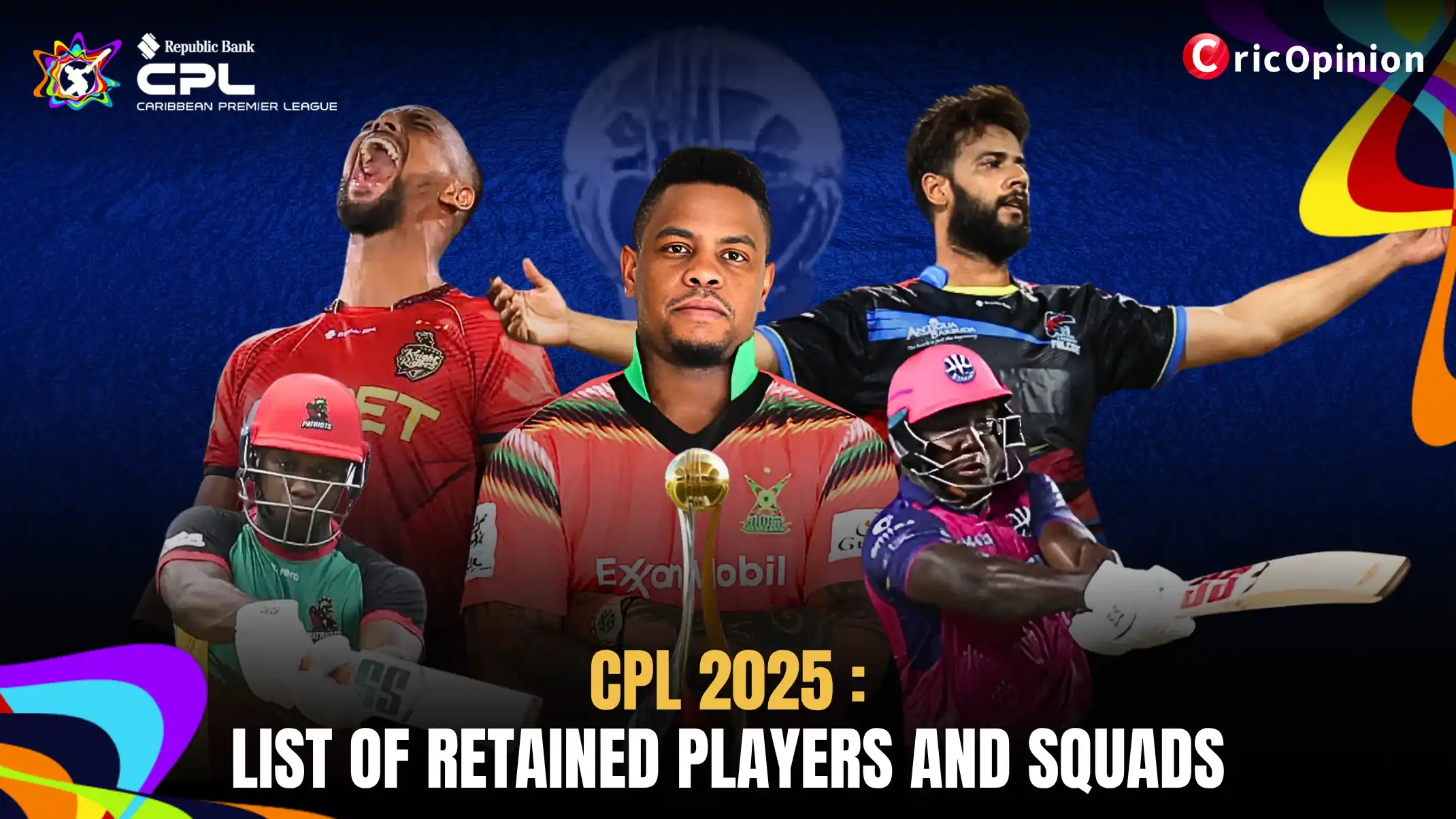 CPL Retained Players List