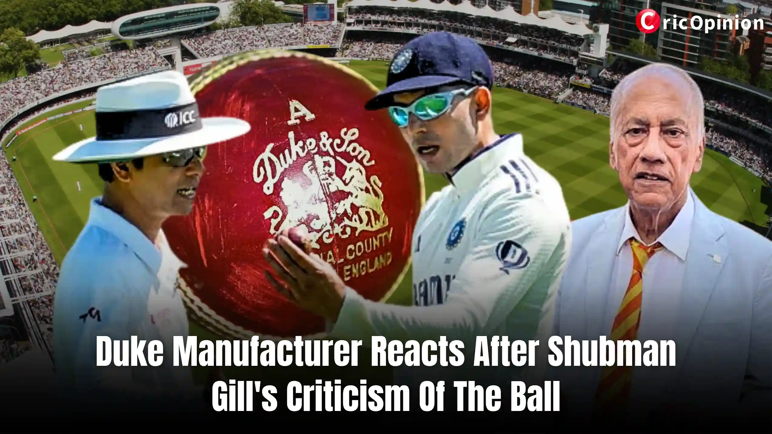 Shubman Gill Dukes Ball controversy