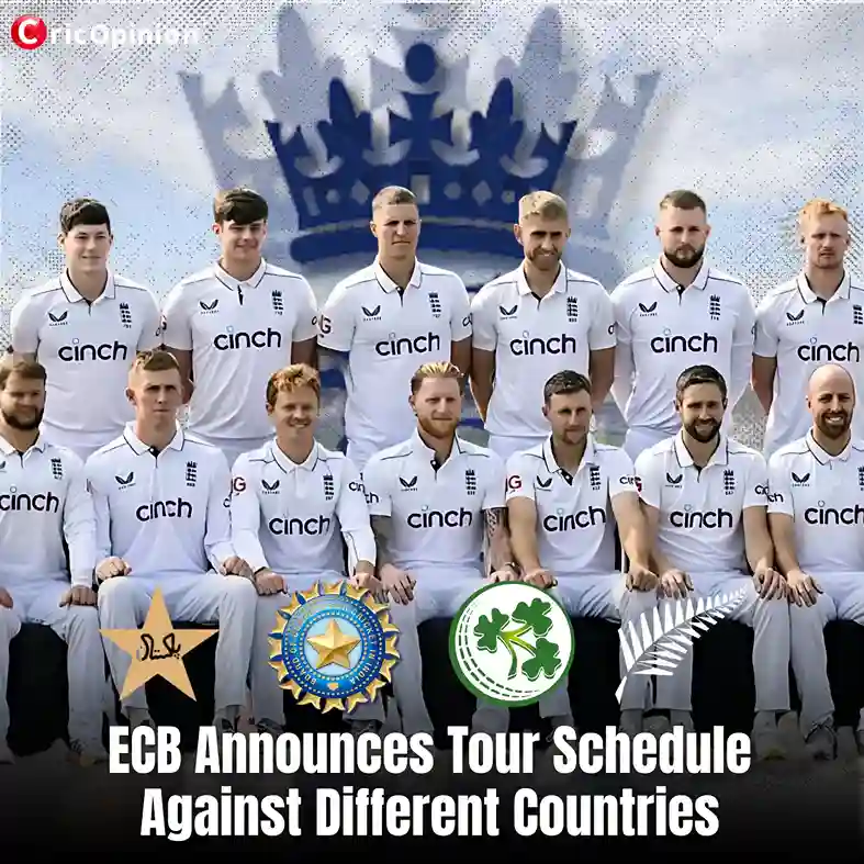 ECB announces Tour Schedule 2026