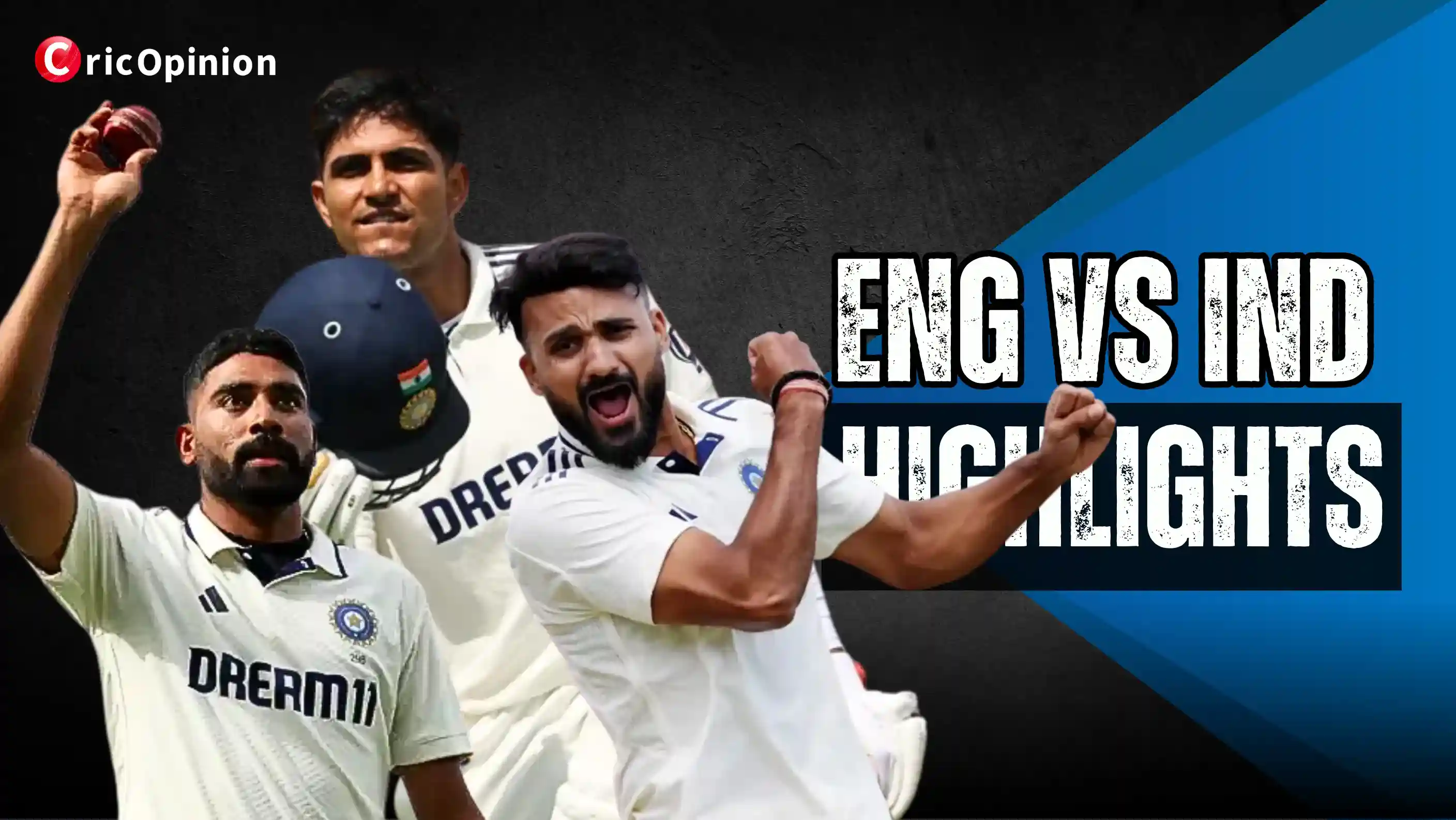 ENG vs IND 2nd Test Match Highlights