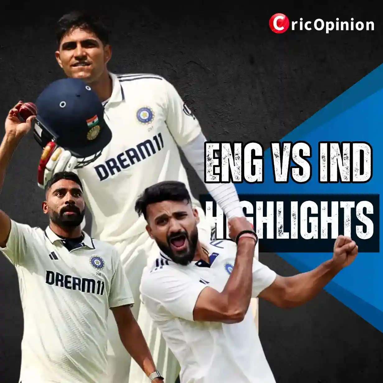 ENG vs IND 2nd Test Match Highlights