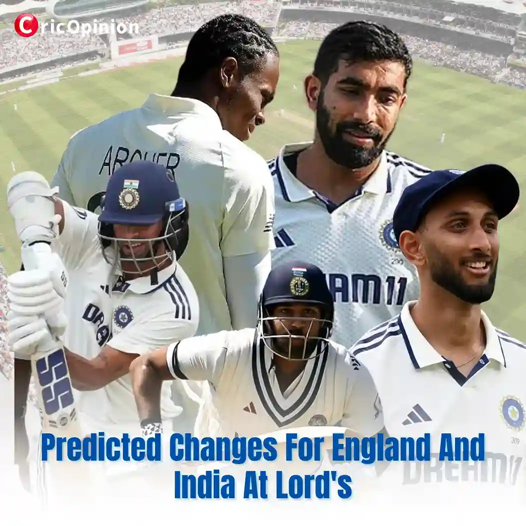 ENG vs IND Test Series Predicting Probable Changes for 3rd Test at Lord