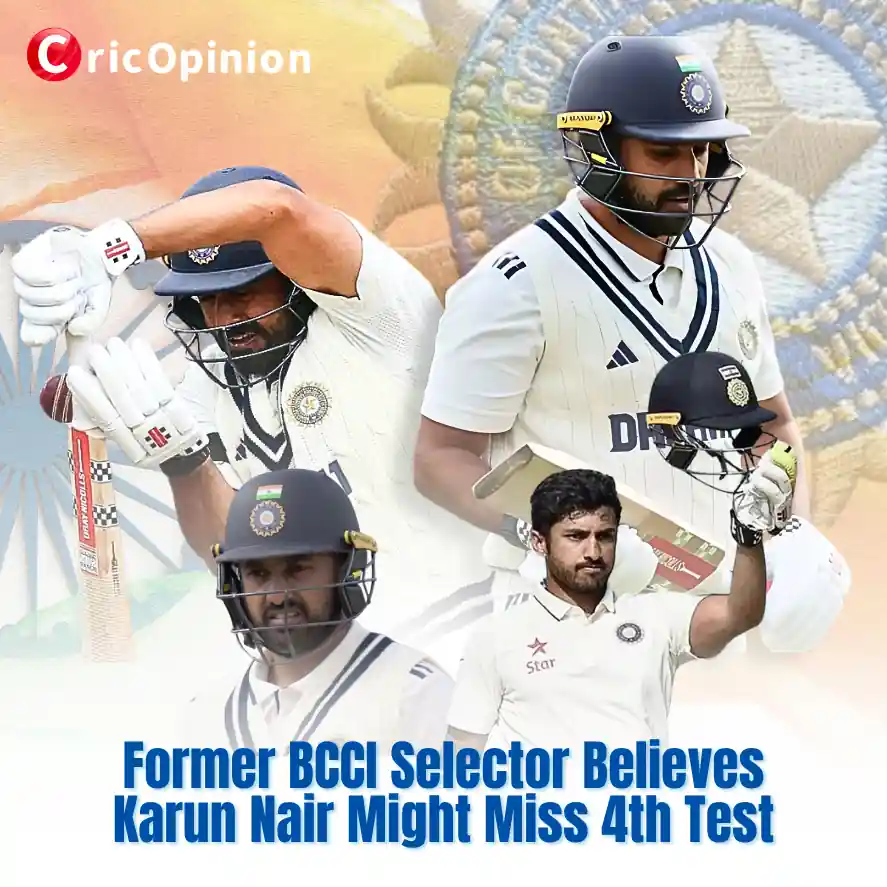 Devang Gandhi Karun Nair 4th Test