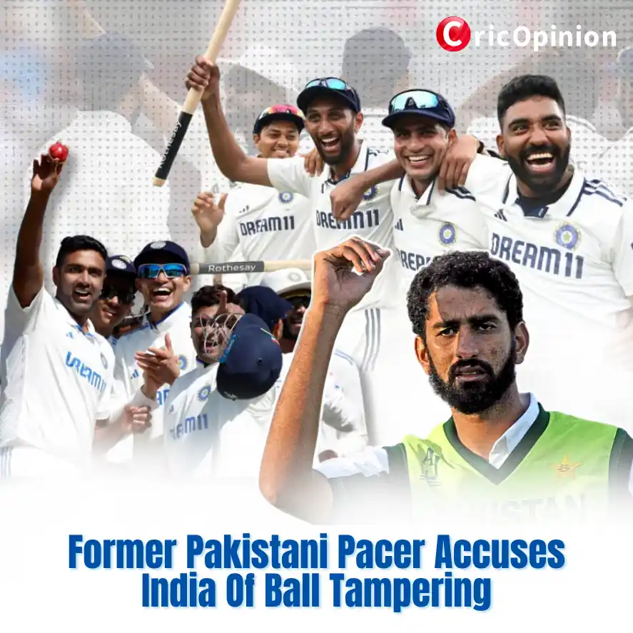 Former Pakistani Pacer Accuses India Of Ball Tampering