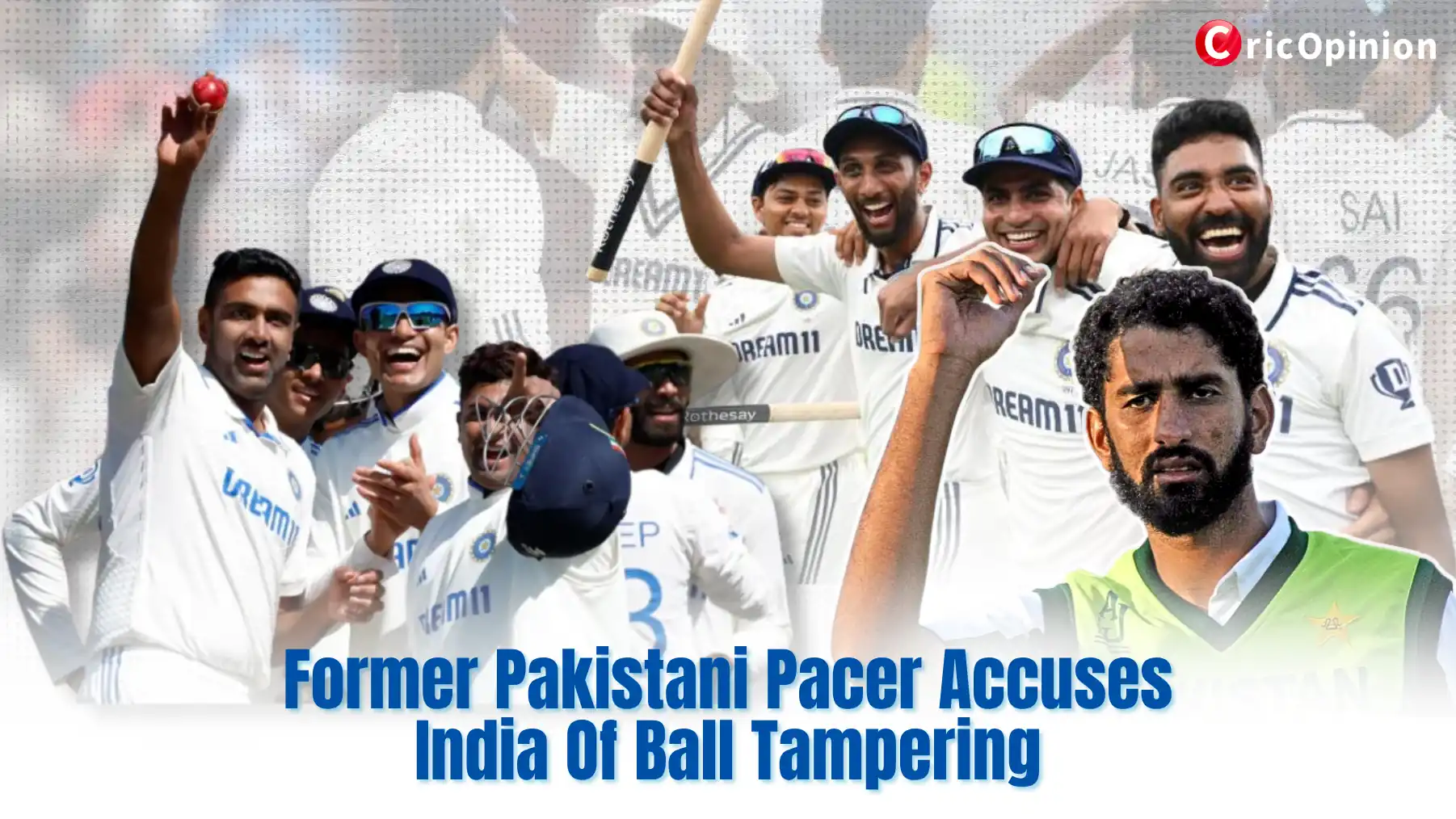 Former Pakistani Pacer Accuses India Of Ball Tampering