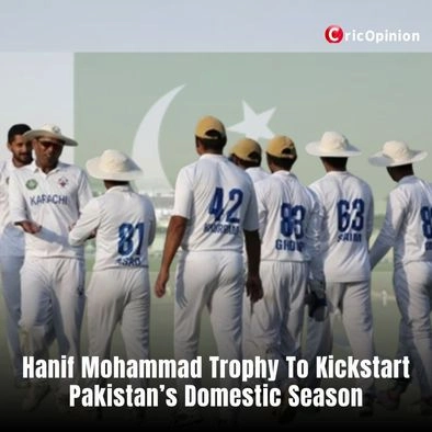 Hanif Mohammad Trophy Pakistan Domestic Season