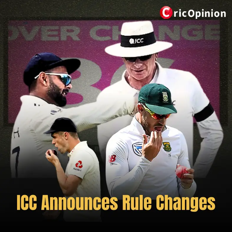 ICC Announces Rule Changes