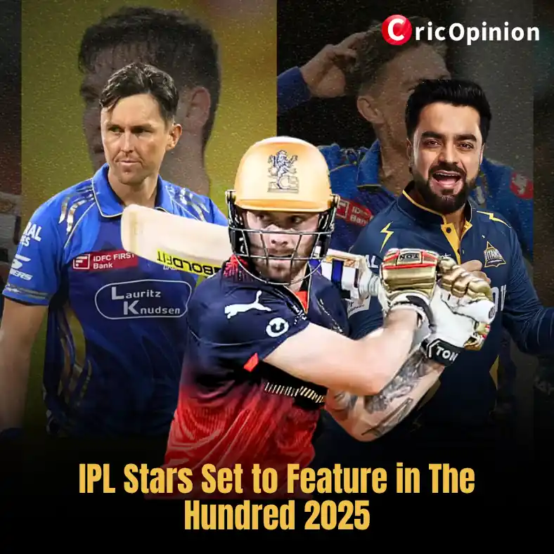 IPL Stars Set to Feature in The Hundred 2025