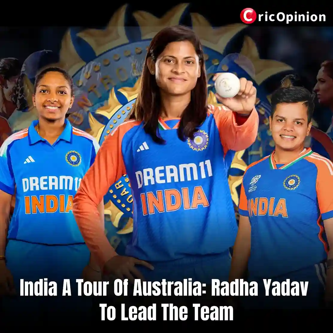 India tour of australia radha yadav to lead of the team