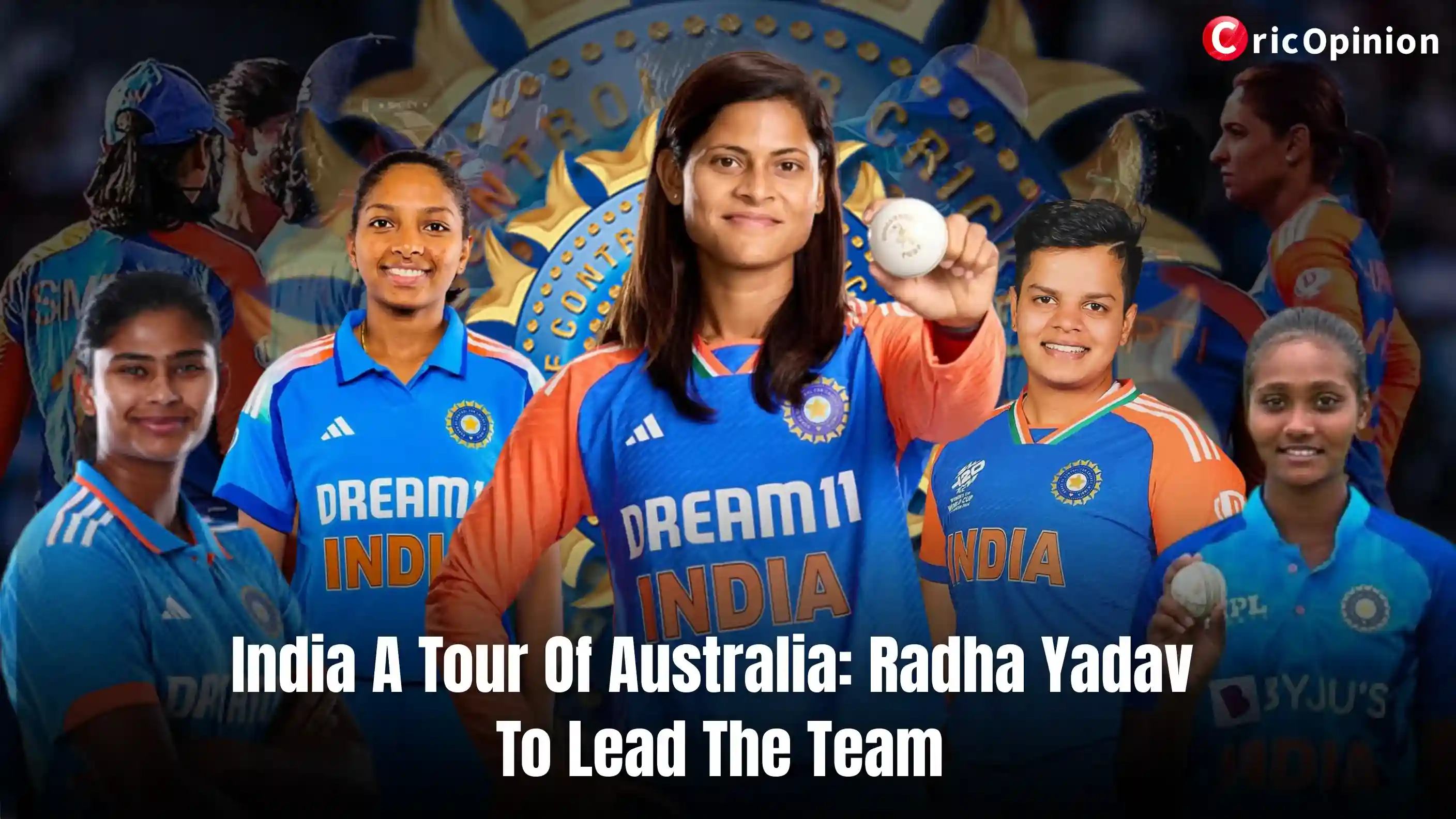 India tour of australia radha yadav to lead of the team