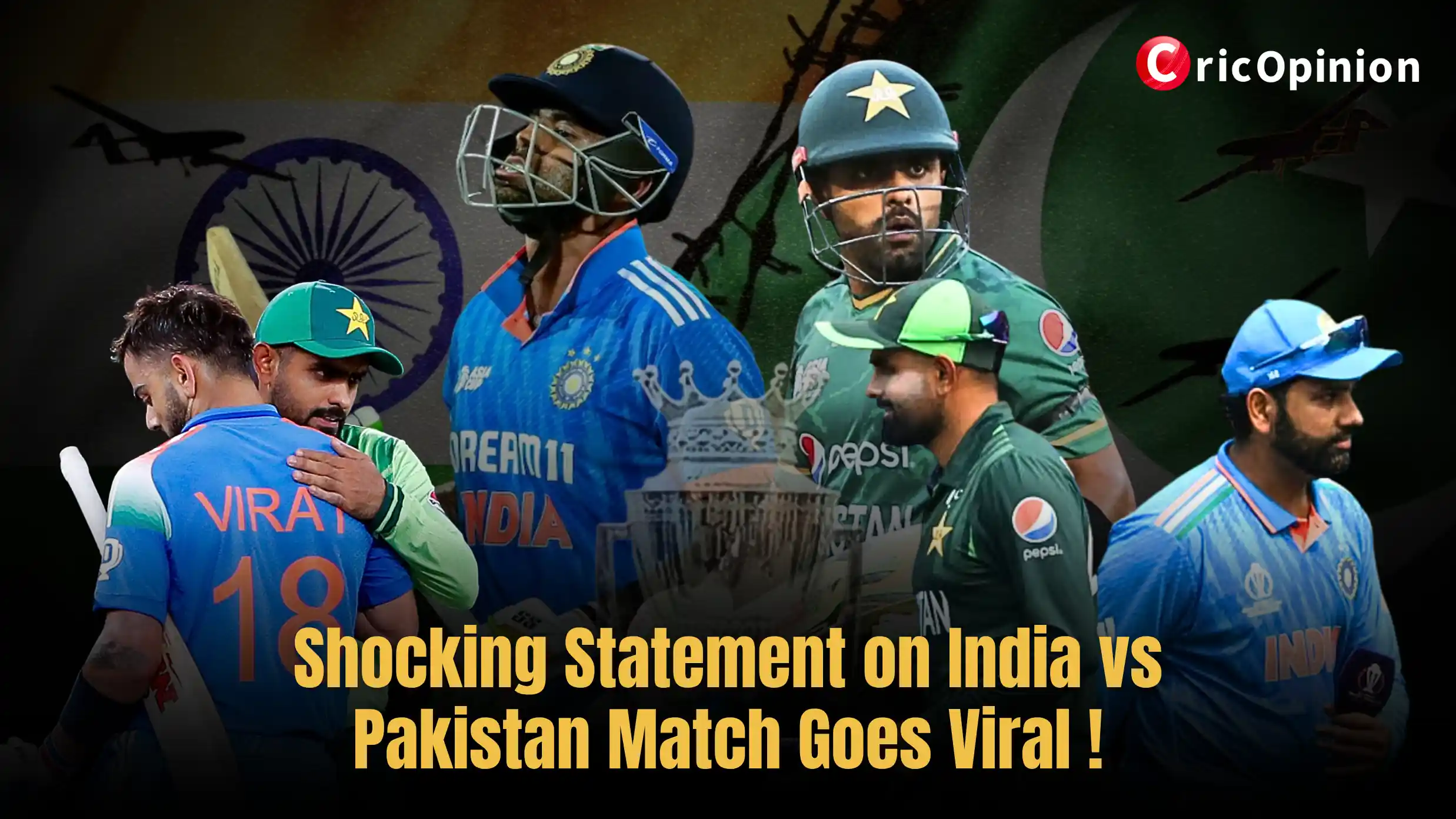 Shocking Statement on India vs Pakistan Match Goes Viral