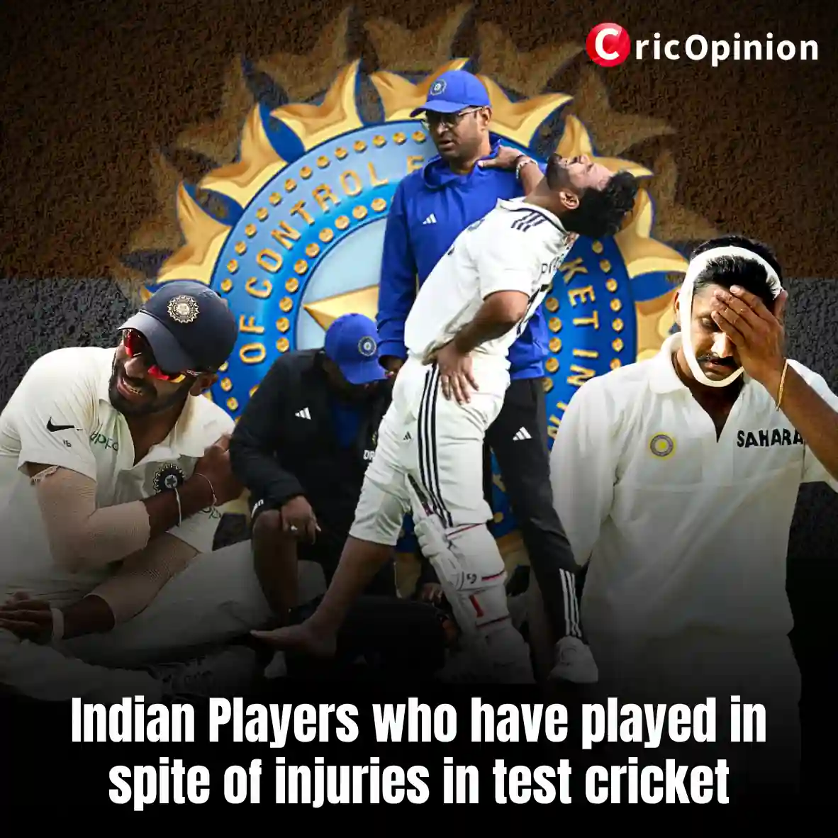 Indian players who play in injury