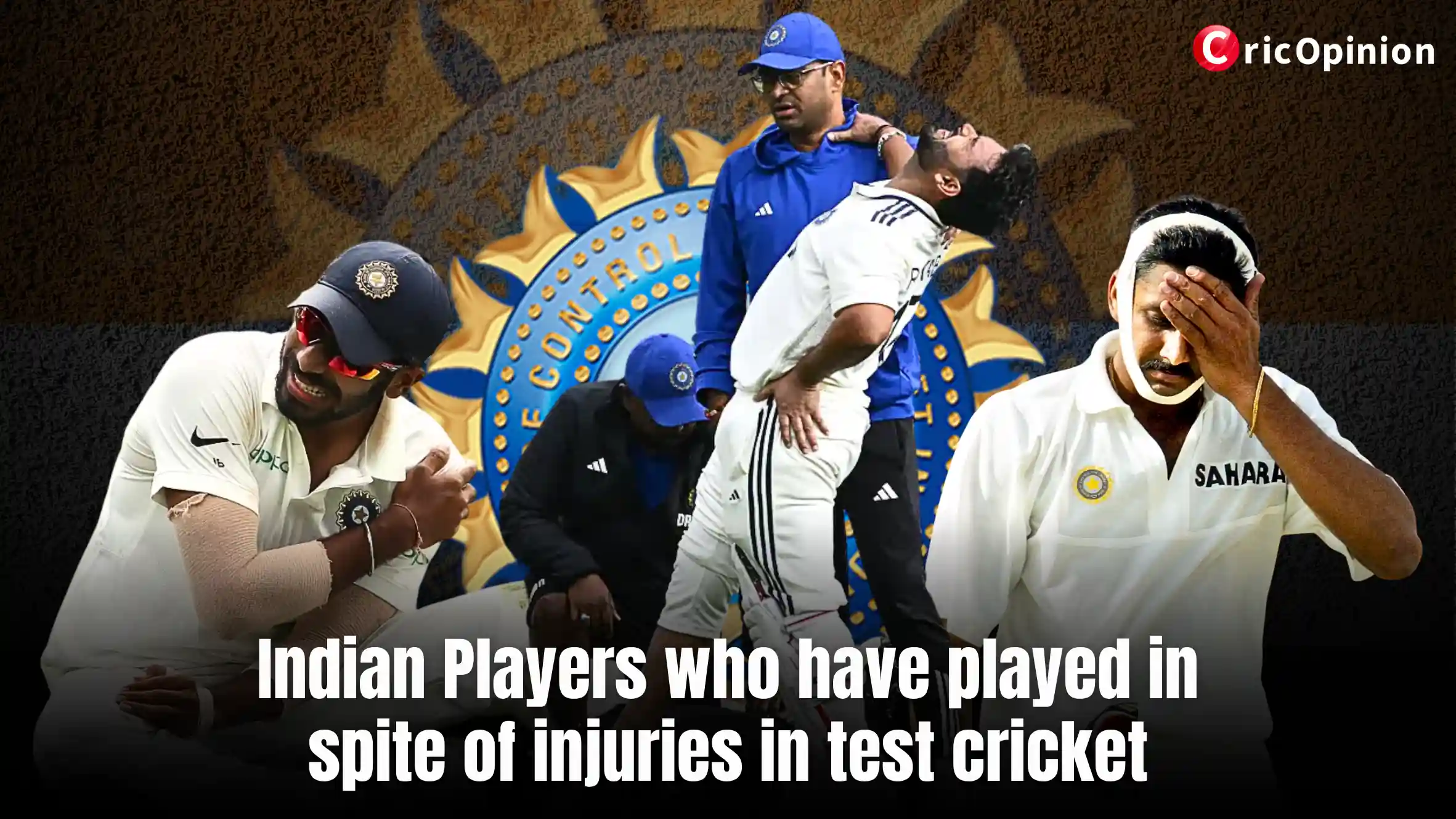 Indian players who play in injury