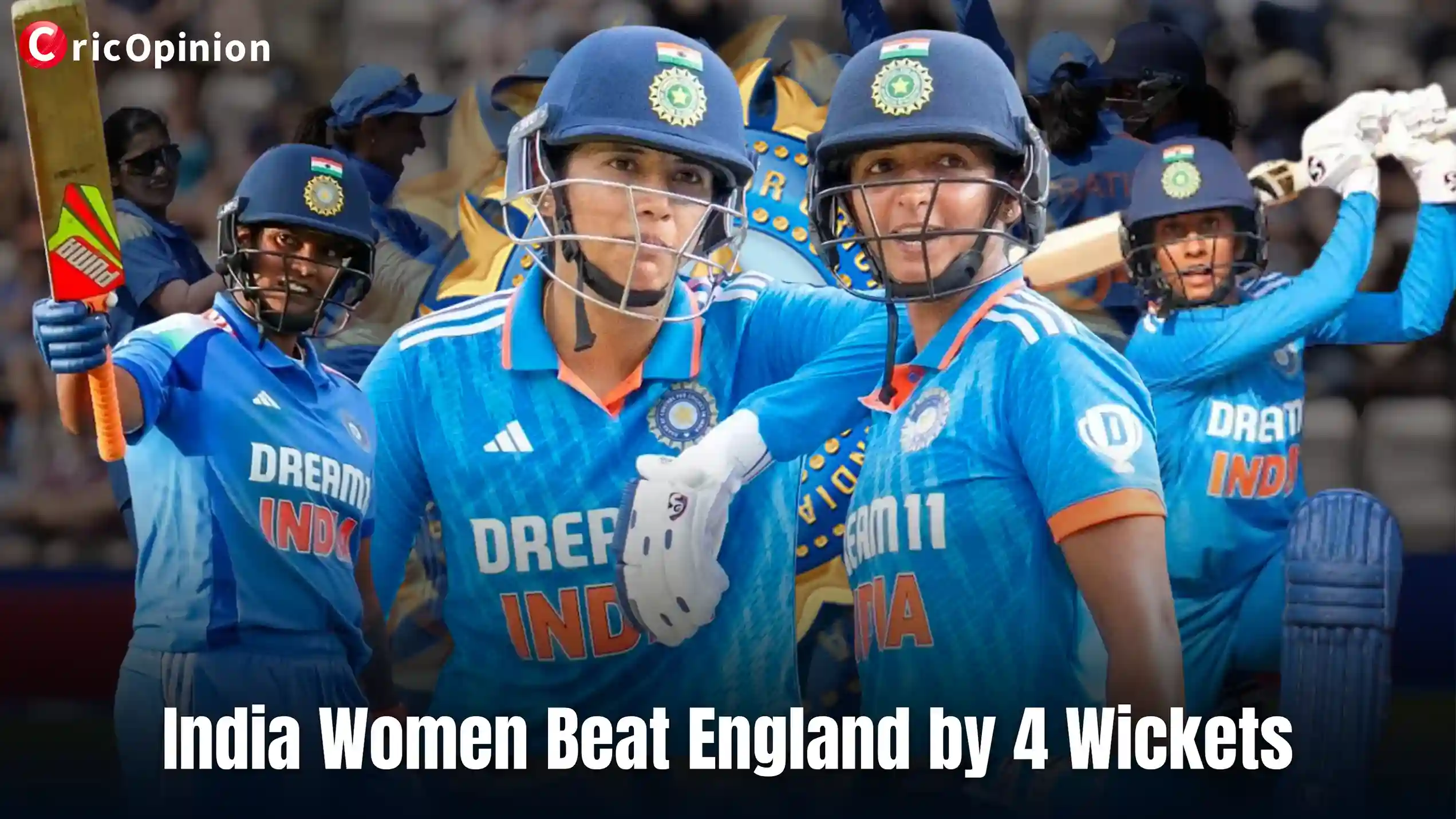 Indian Women team beat england