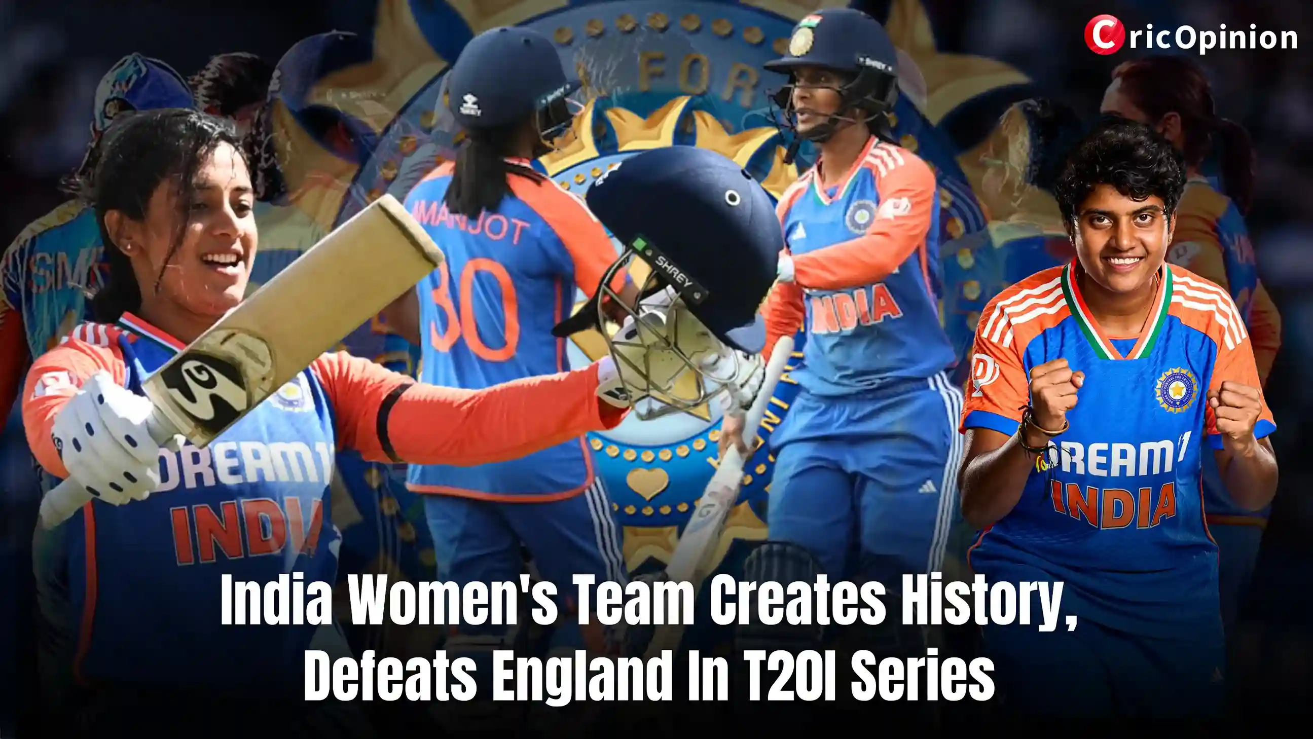 Indian women team wins t20i in england
