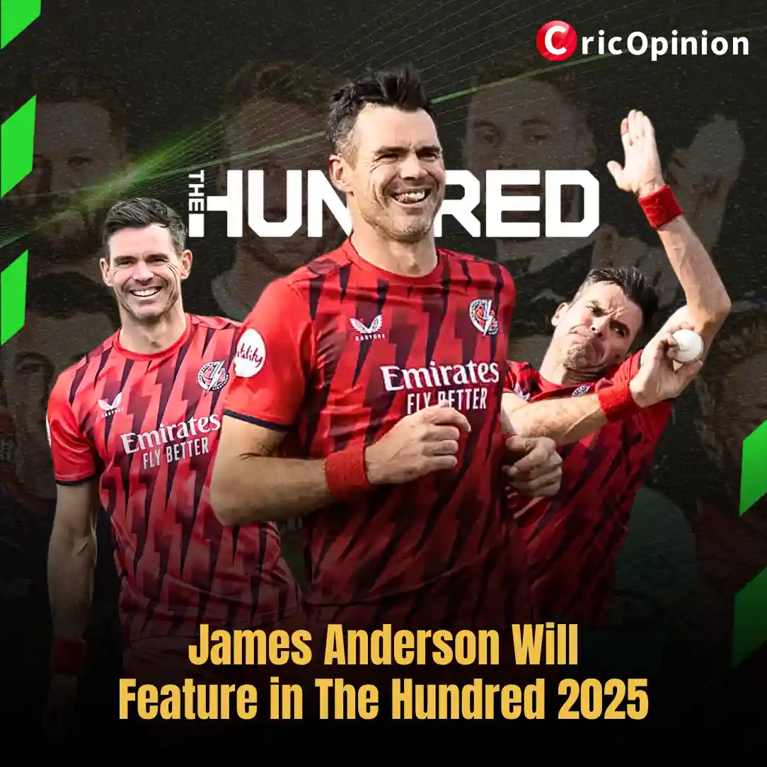James Anderson in The Hundred 2025