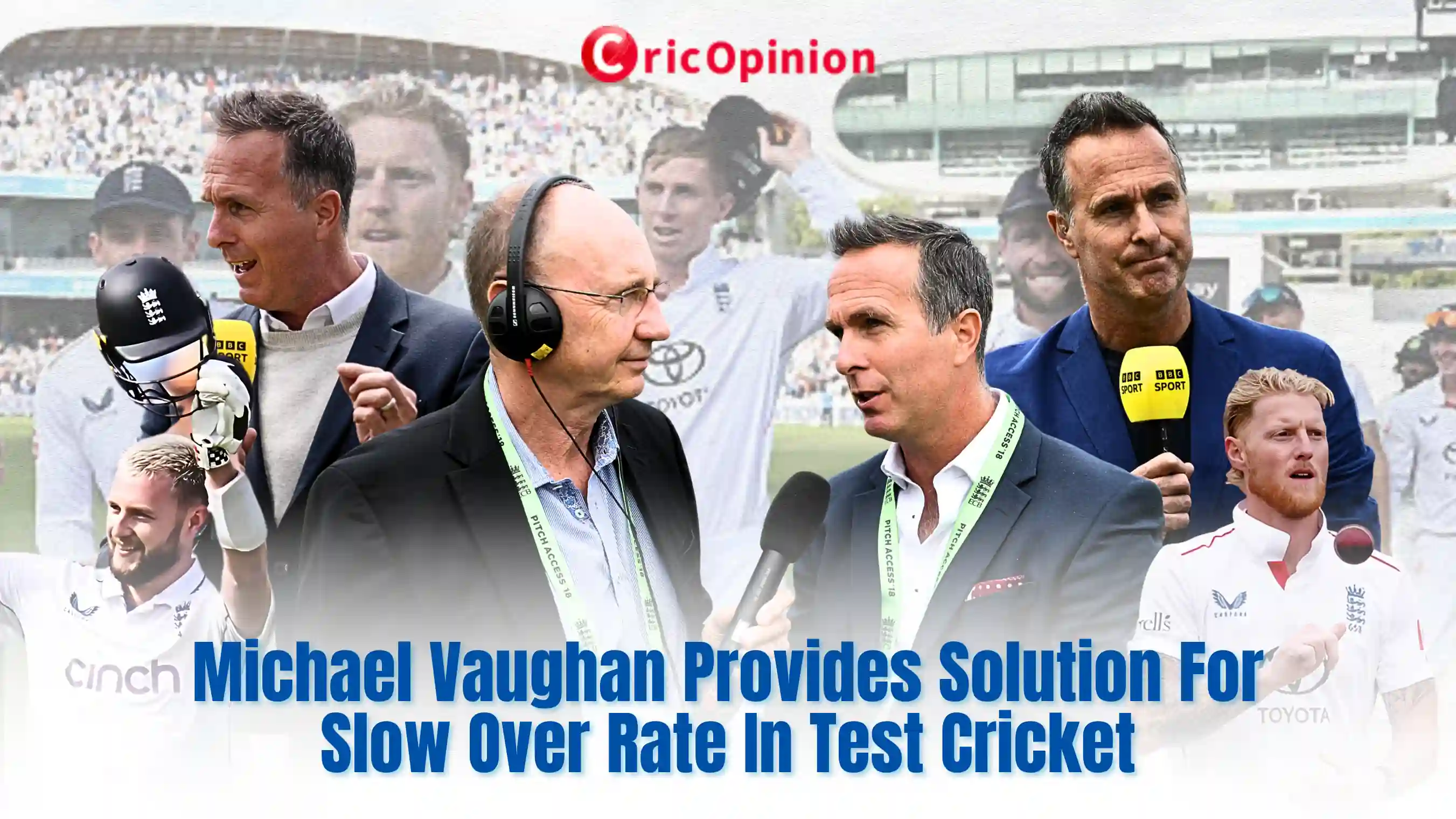 Michael Vaughan Slow Over Rate Solution