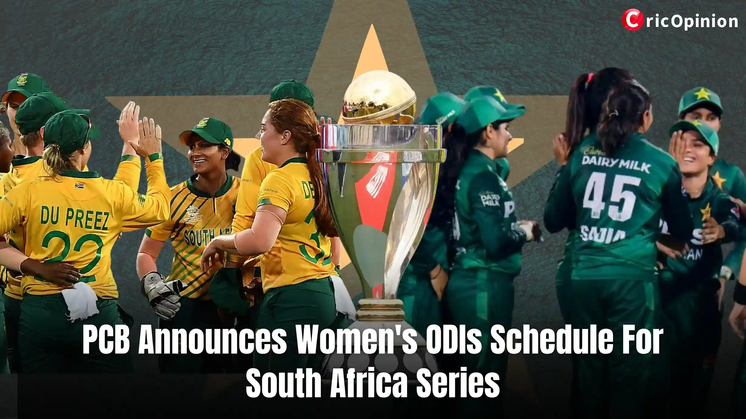PCB Announces women ODI schedule for SA