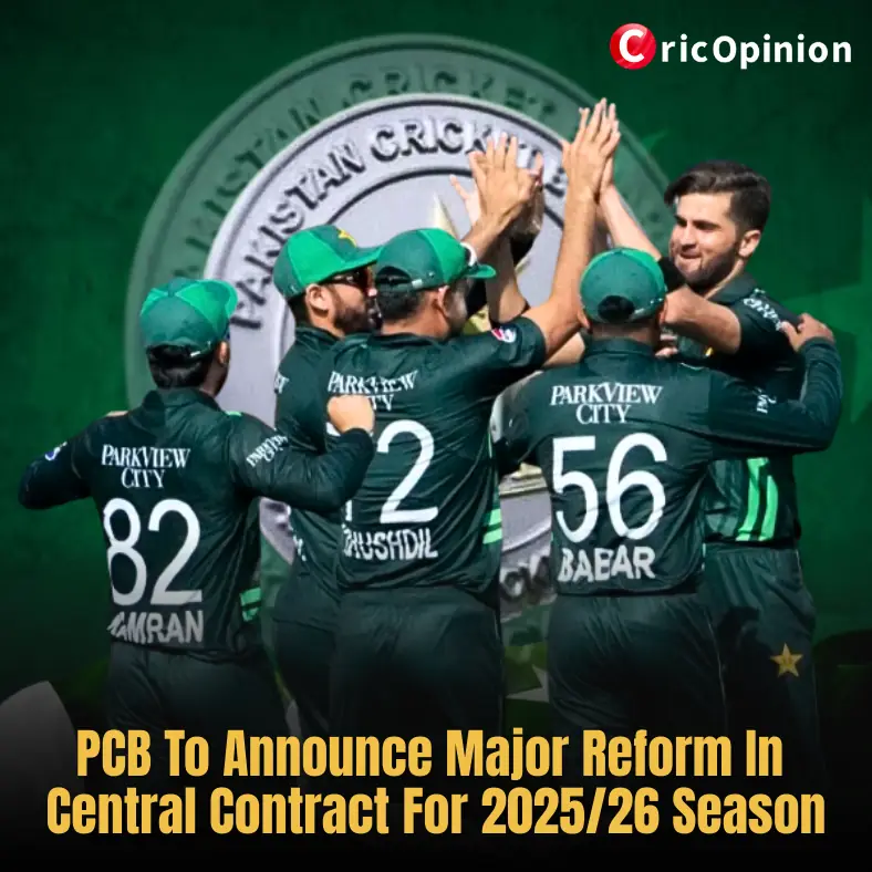 PCB To Announce Major Reform In Central Contract For 2025/26 Season
