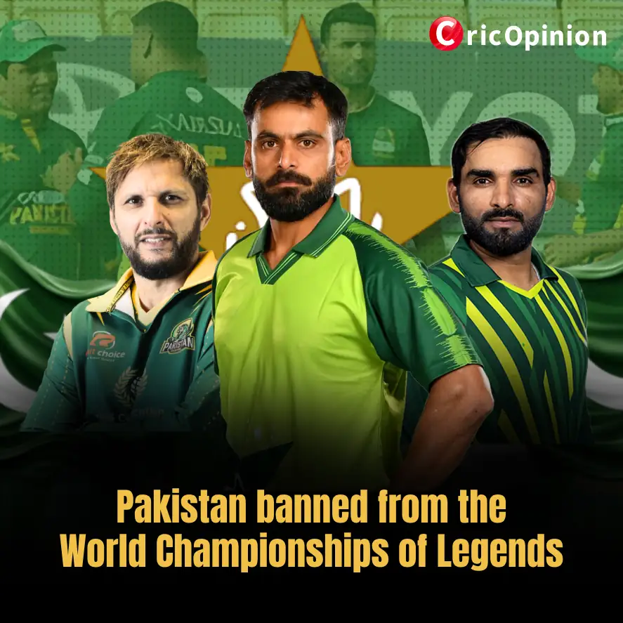 Pakistan banned from the World Championships of Legends