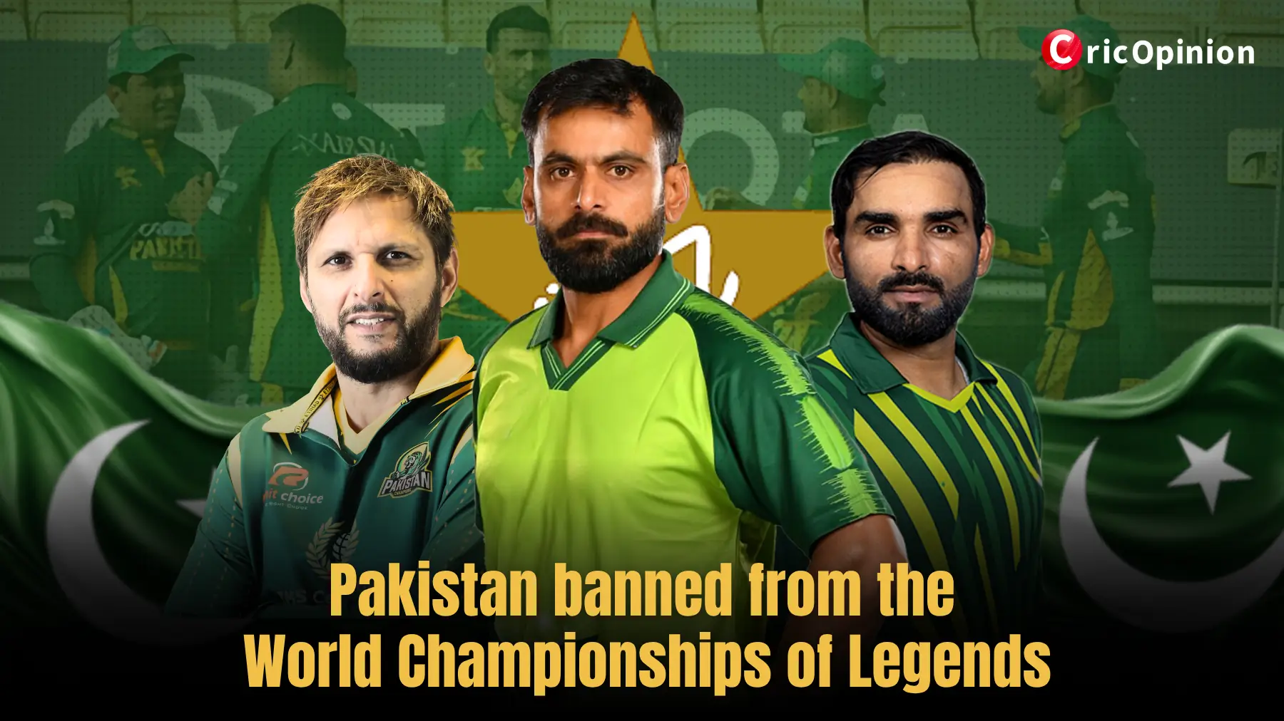 Pakistan banned from the World Championships of Legends