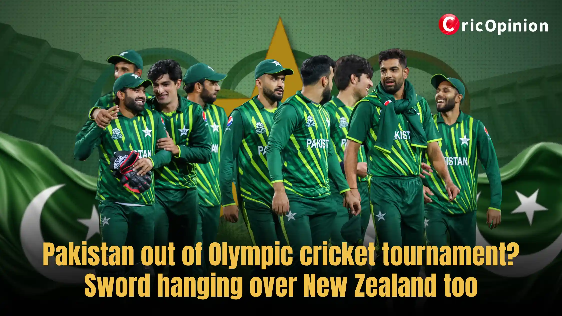 Pakistan out of Olympic cricket tournament Sword hanging over New Zealand too