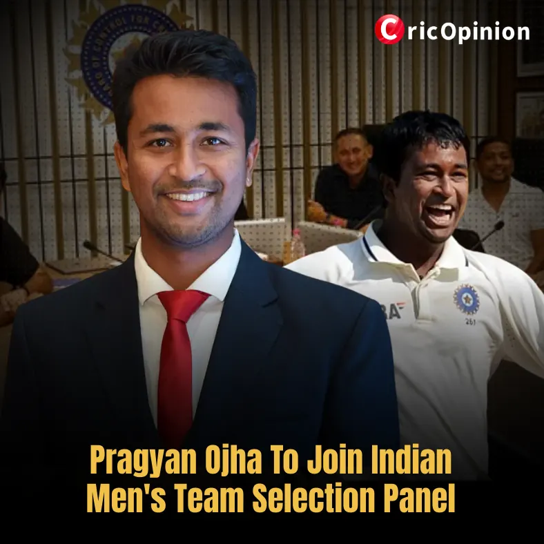 Pragyan Ojha To Join Indian Men's Team Selection Panel
