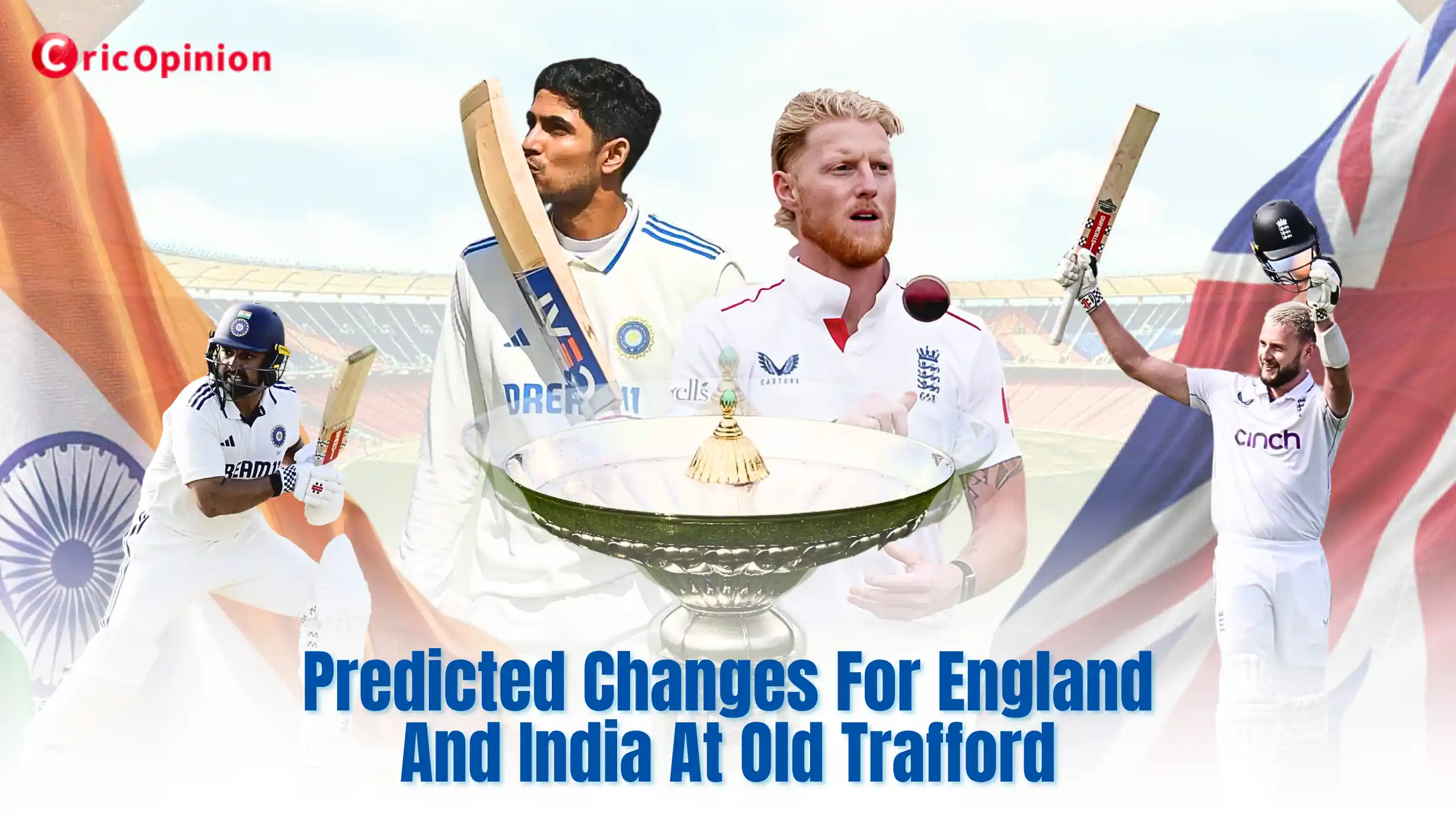 Predicted Changes for England and India