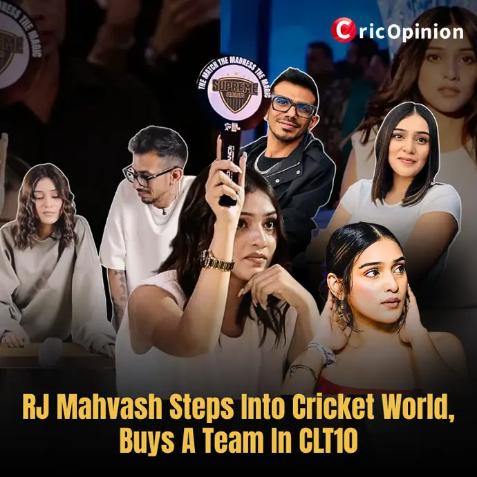 RJ Mahvash CLT10 Team 2025
