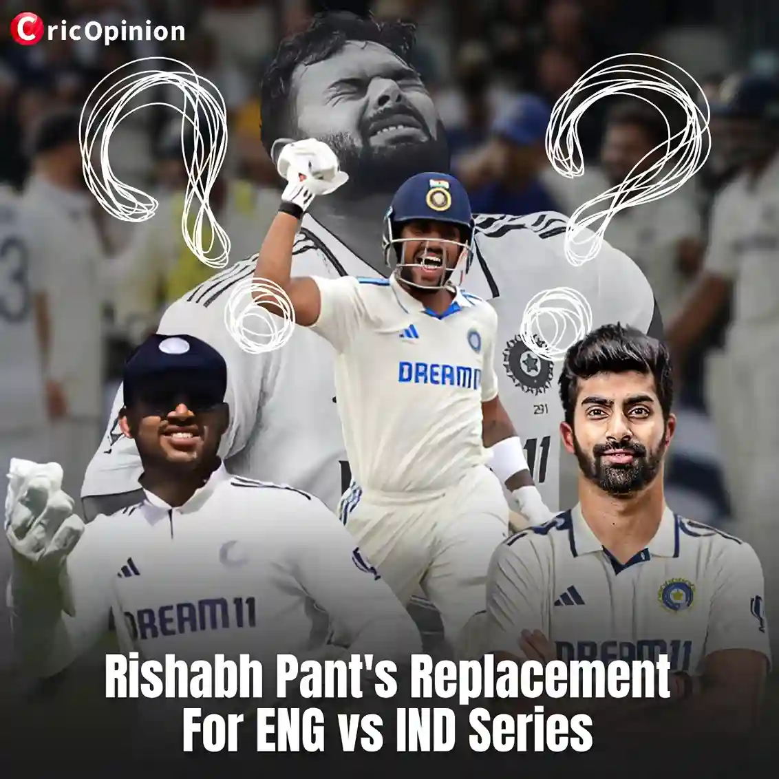 Rishabh Pant replacement against england test