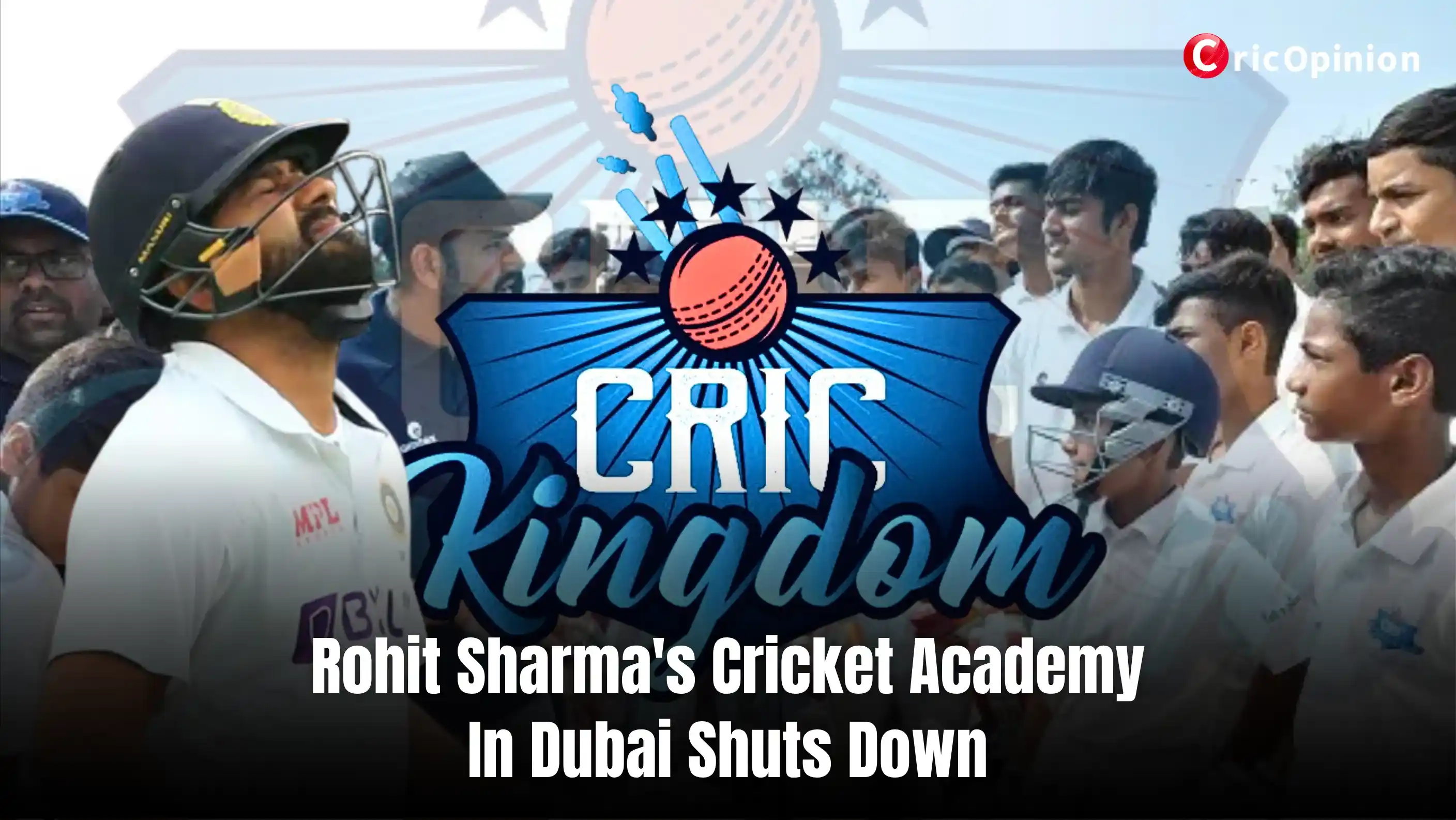 Rohit sharma closes his Cricket academy in Dubai