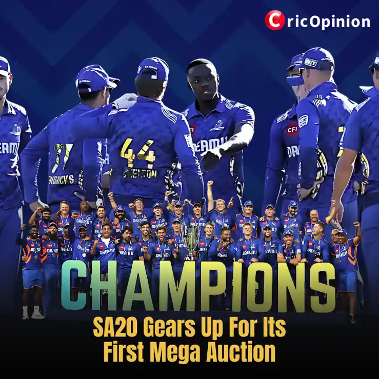 SA20 Gears Up For Its First Mega Auction