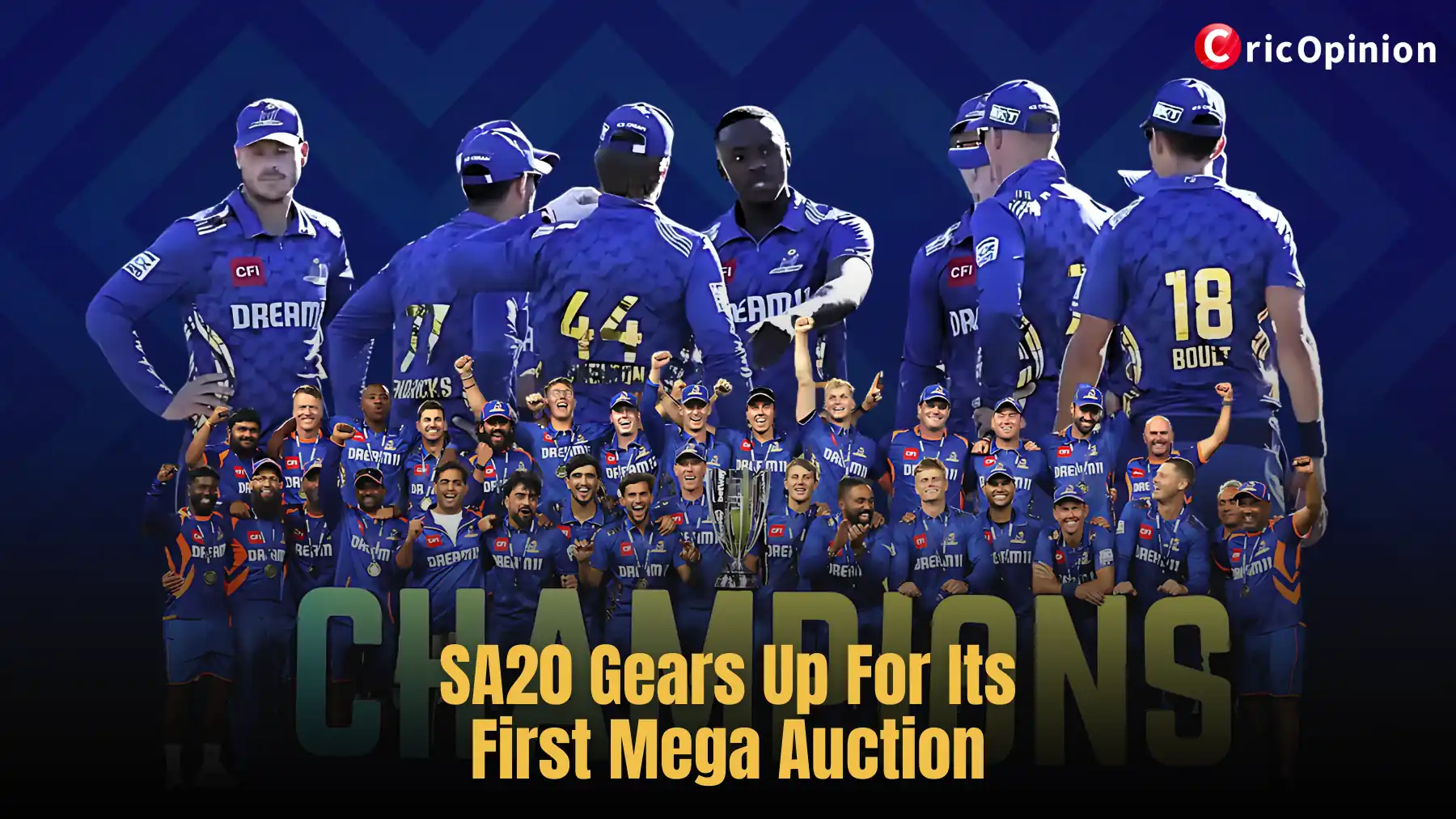 SA20 Gears Up For Its First Mega Auction