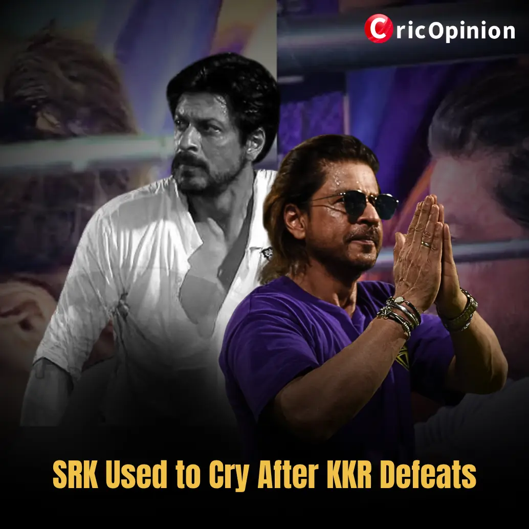 SRK Used to Cry After KKR Defeats