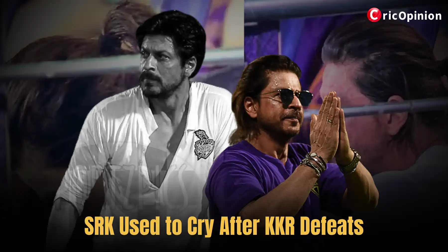 SRK Used to Cry After KKR Defeats