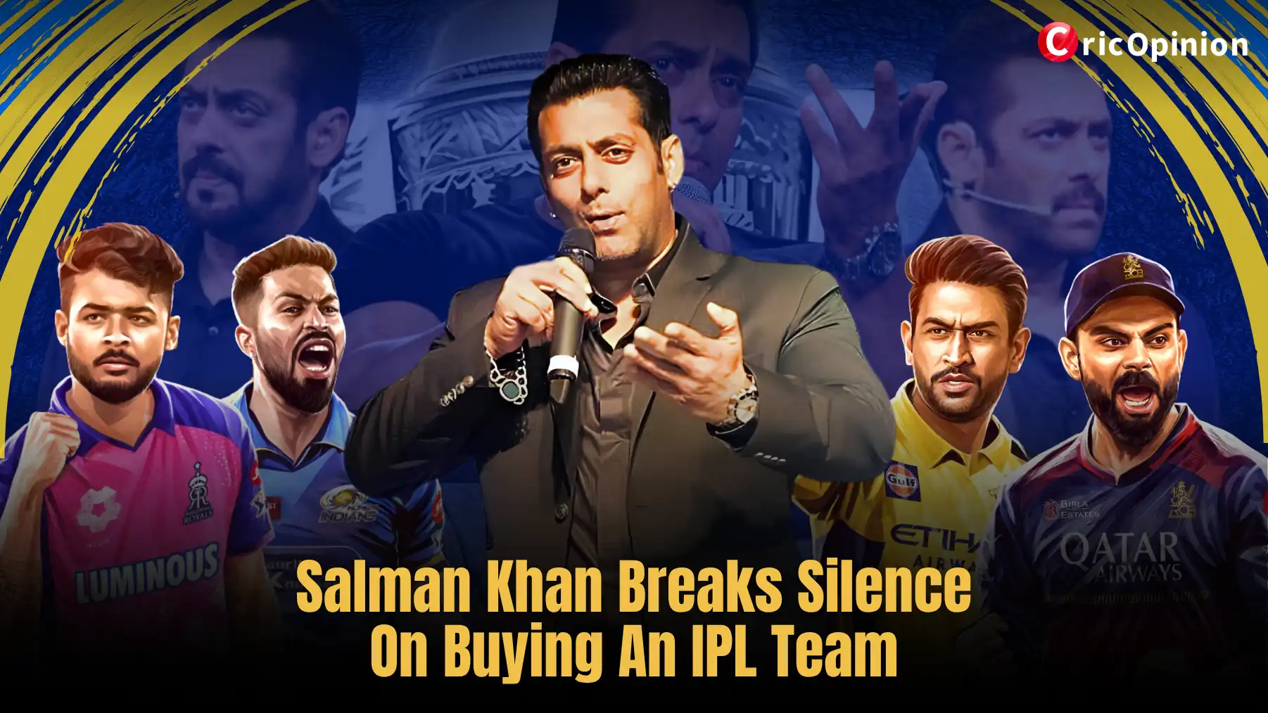 Salman Khan Breaks Silence On Buying An IPL Team