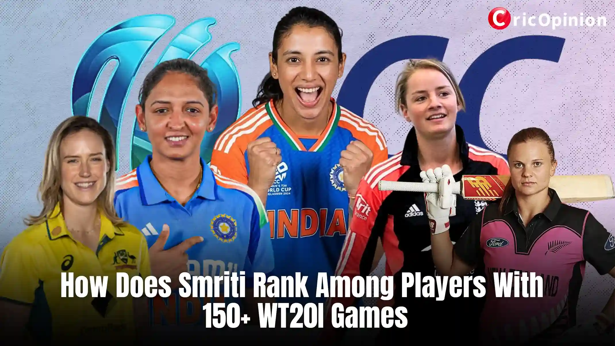 Smriti Mandana played 150+ WT20I Matches for India